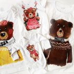 set tricouri de familie cu ursi